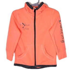 BOB long sleeve Hoodie, color: peach, size 2T